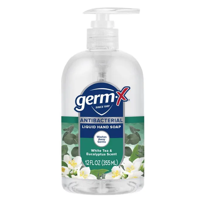 Germ-X Eucalyptus Scent Antibacterial Antimicrobial Lotion Soap 12 fl. oz. (Pack of 4)