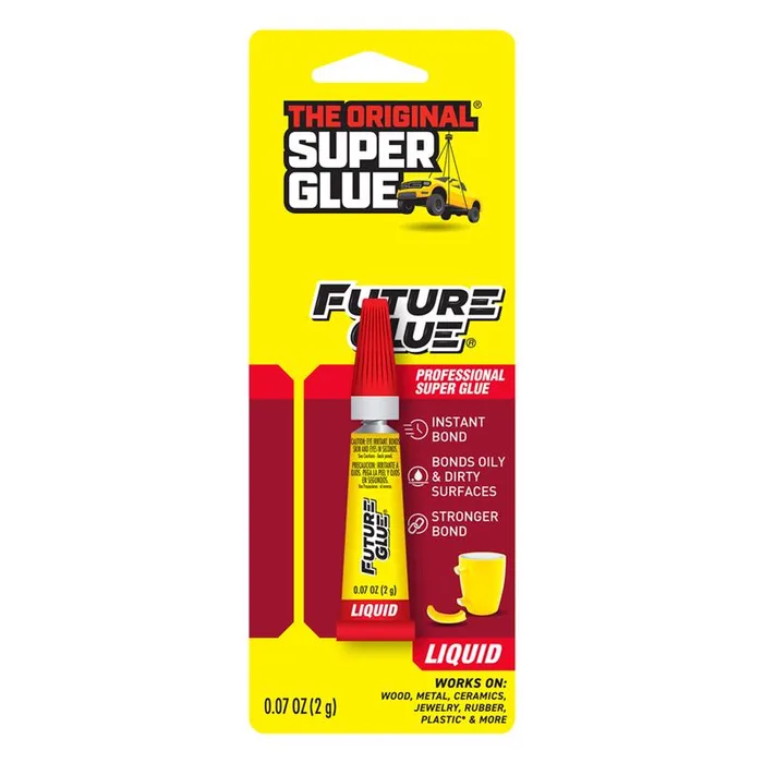 Future High Strength Clear/Transparent Super Glue 0.07 oz (Pack of 12)