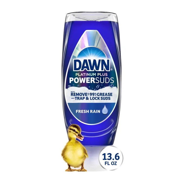Dawn Platinum Plus PowerSuds Fresh Scent Liquid Dishwashing Liquid 13.6 oz 1 pk (Pack of 8)