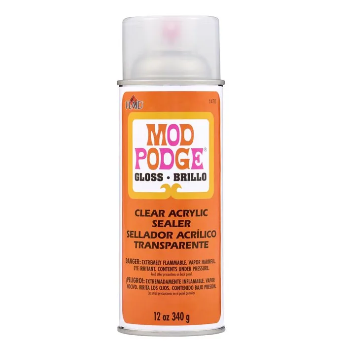 Mod Podge Medium Strength Acrylic Gloss Sealant 12 oz (Pack of 3)