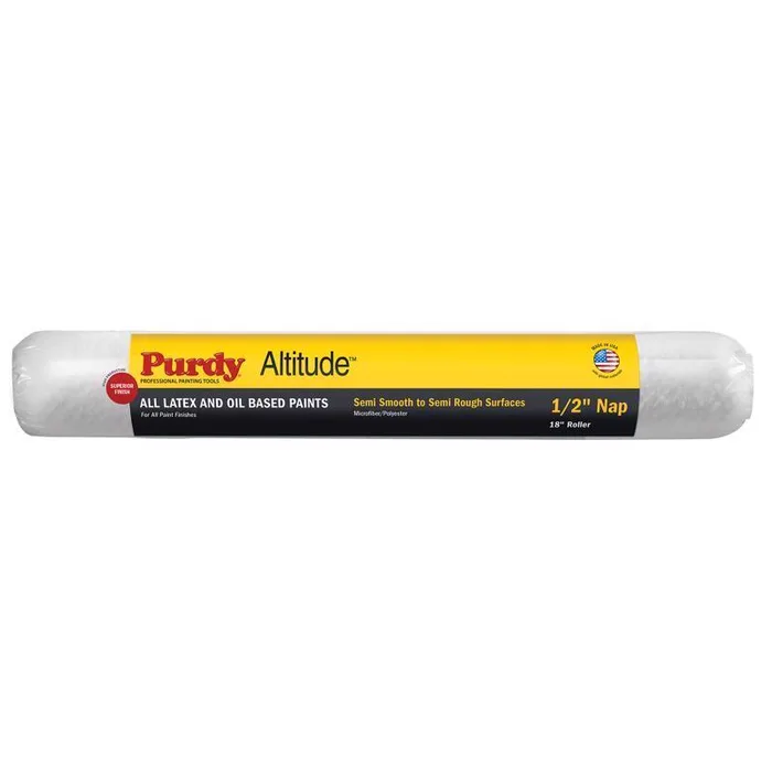 Purdy Altitude Poly Micro 18 in. W X 1/2 in. Regular Paint Roller Cover 1 pk (Pack of 6)
