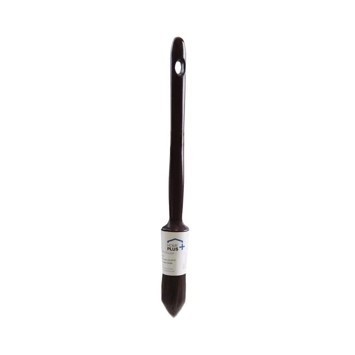 Home Plus 25 mm Round Trim Paint Brush (Pack of 12)