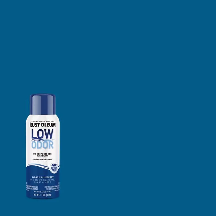 Rust-Oleum Low Odor Gloss Blueberry Spray Paint 11 oz