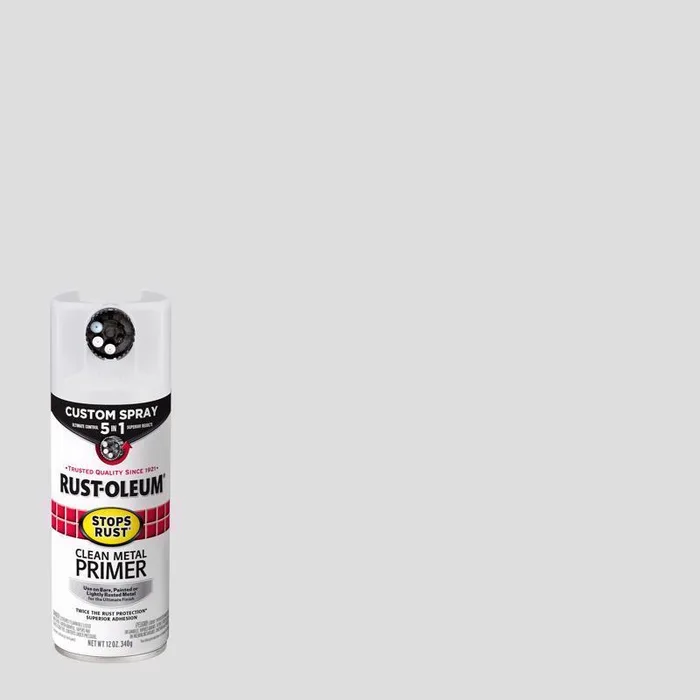 Rust-Oleum Stops Rust Flat White Primer Spray 12 oz (Pack of 6)