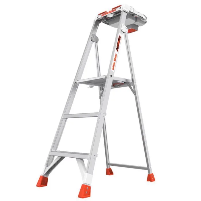 Little Giant Paint Pro 5 ft. H Aluminum Step Ladder Type IAA 375 lb. cap.