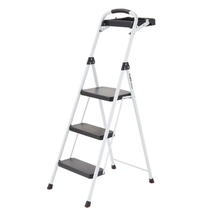 Lift Ladders 4.28 ft. H Steel Step Ladder Type II 225 lb. cap.