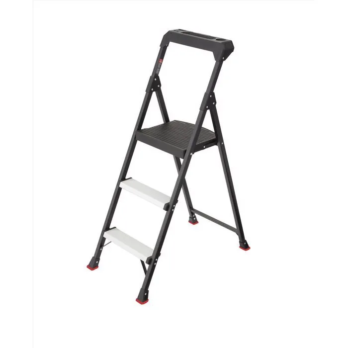 Lift Ladders 3.94 ft. H Steel Step Ladder Type IA 300 lb. cap.