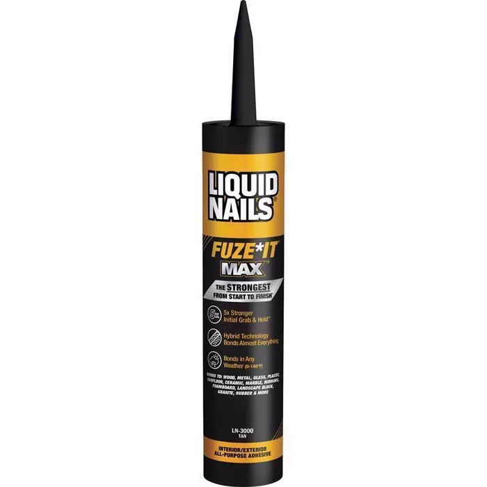Liquid Nails All Purpose Construction Adhesive 9 oz (Pack of 12)