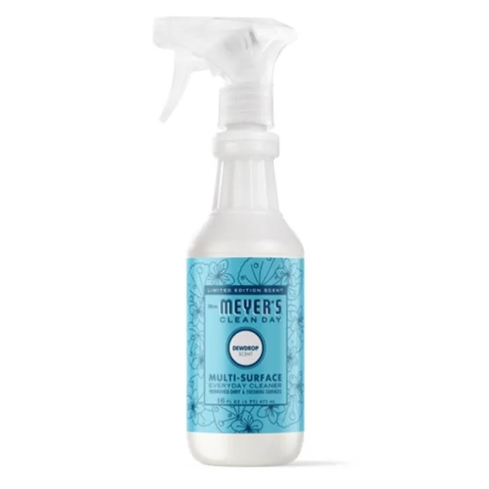 Mrs. Meyer's Clean Day Limited Edition Dewdrop Scent All Purpose Cleaner Liquid Spray 16 fl. oz. (Pack of 6)