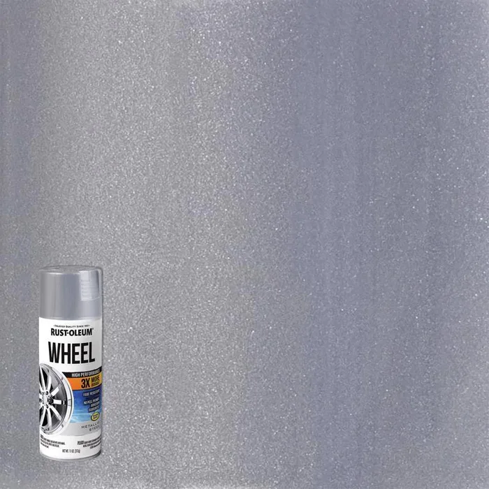 Rust-Oleum Metallic Steel Spray Paint 11 oz (Pack of 6)