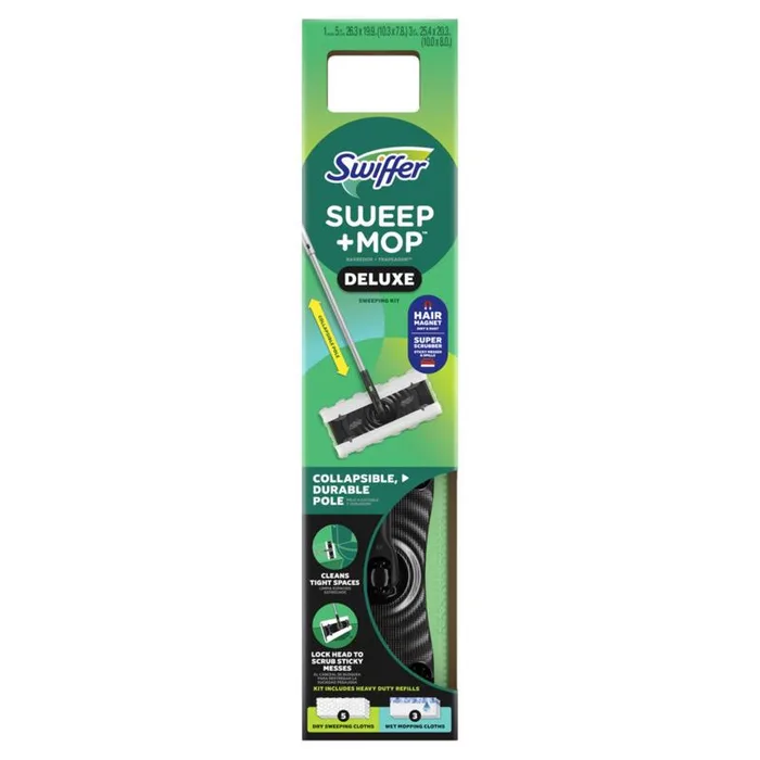 Swiffer Sweeper Deluxe 10 in. W Mop Kit