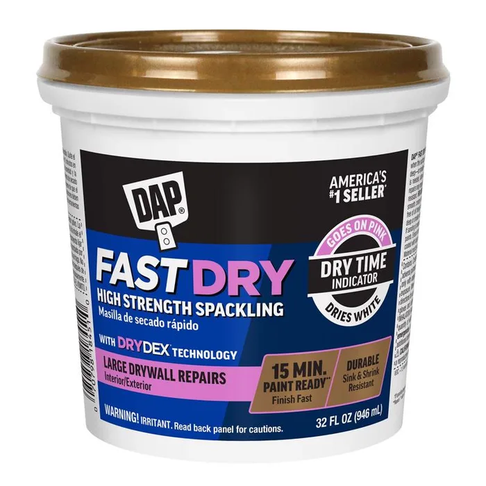 DAP Ready to Use Off-White Spackling Compound 32 oz (Pack of 8)
