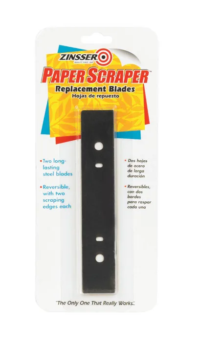 Zinsser Paper Scraper Steel Replacement Blades