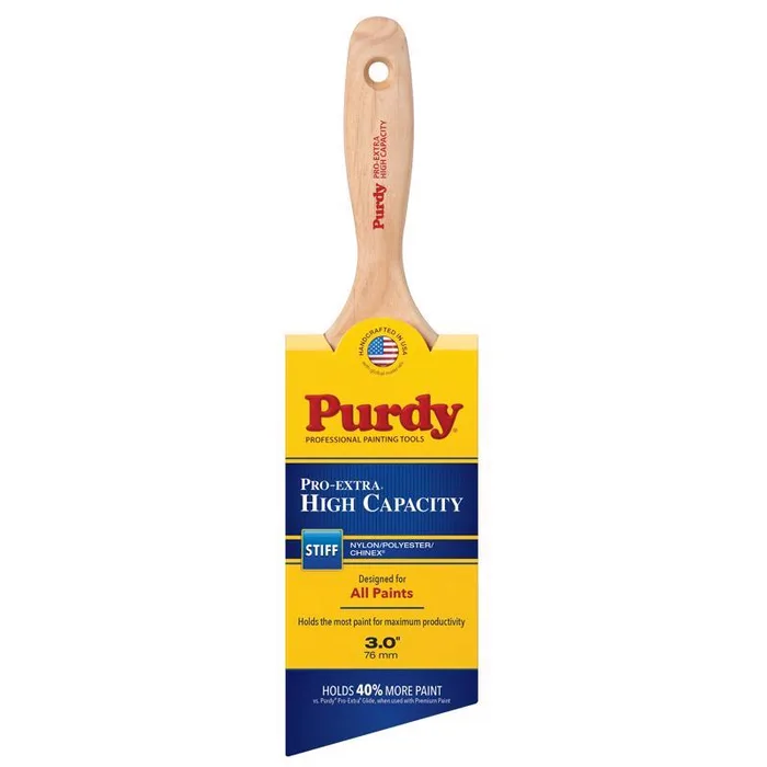 Purdy Pro-Extra High Capacity 3 in. Stiff Angle Paint Brush