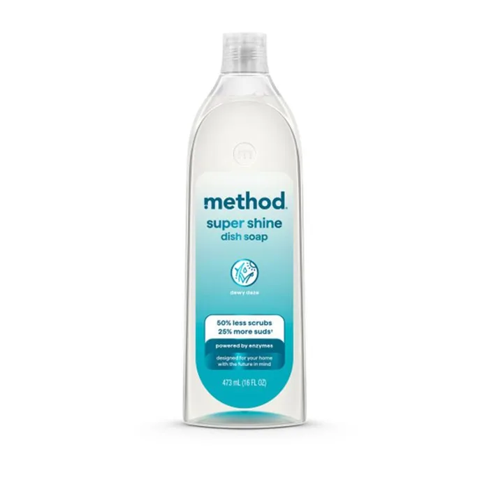 Method Super Shine Dewy Daze Scent Liquid Dish Soap 16 oz 1 pk (Pack of 4)