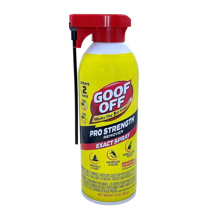 Goof Off Go Pro Strength All Purpose Remover 12 oz (Pack of 6)