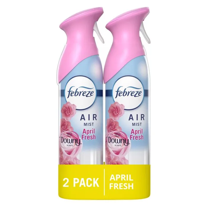 Febreze April Fresh Scent Air Freshener Spray Aerosol 2 pk (Pack of 3)