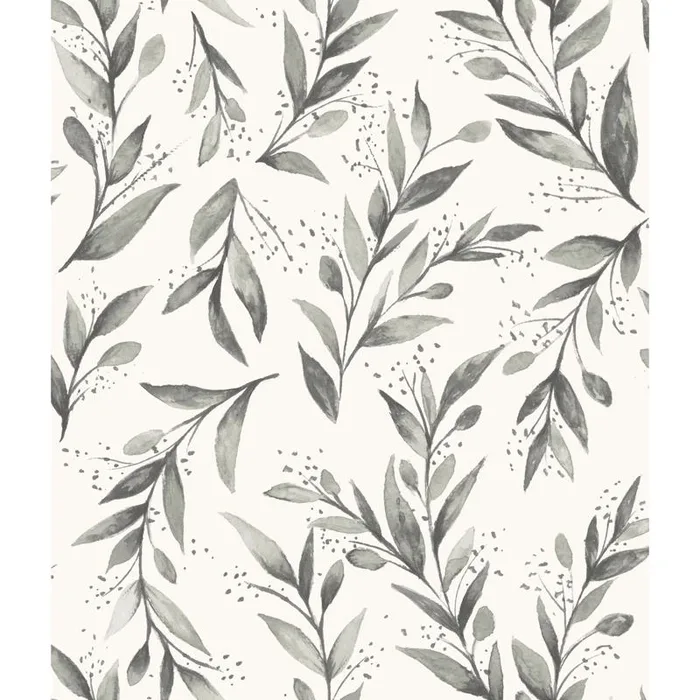 Magnolia Home by Joanna Gaines 20.5 in. W X 216 in. L Olive Branch Peel and Stick Wallpaper (Pack of 4)