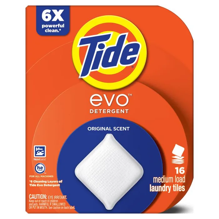 Tide Original Scent Detergent Tablet 1 pk (Pack of 4)