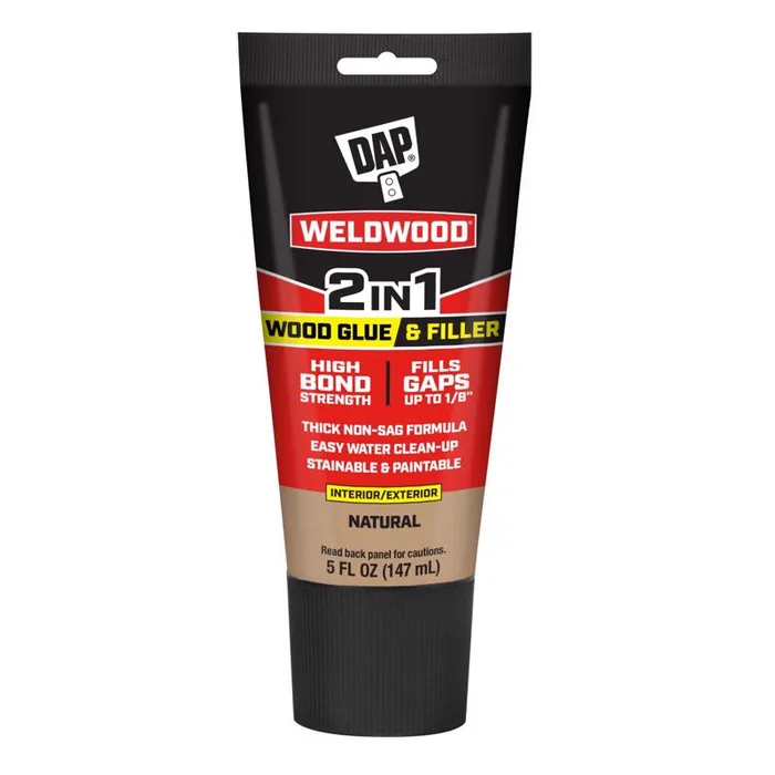 DAP Weldwood Cream Wood Glue and Filler 5 oz (Pack of 6)