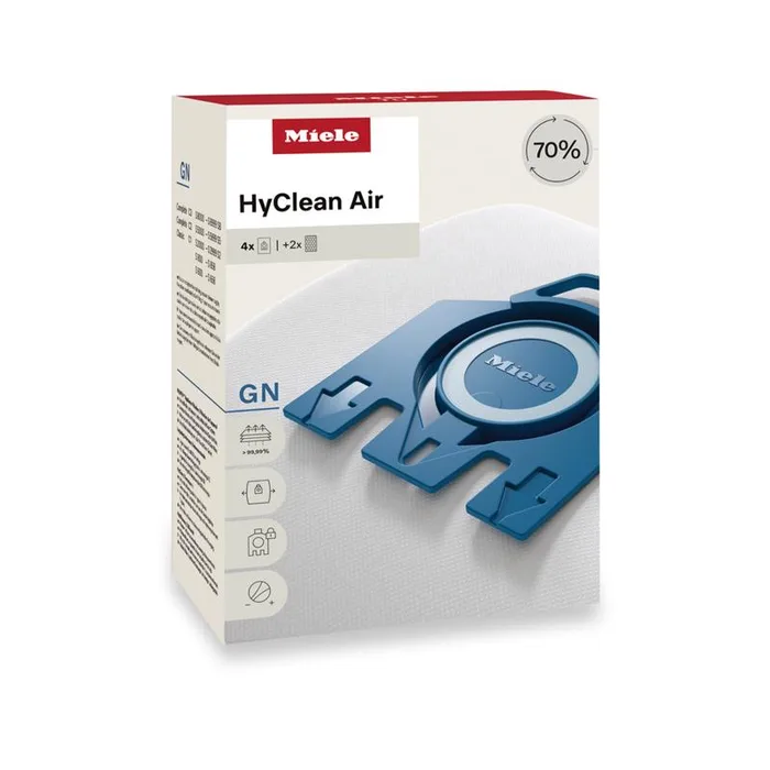 Miele GN HyClean Air Canister Vacuum Bags For Classic C1, Complete C2, and Complete C3 1 pk