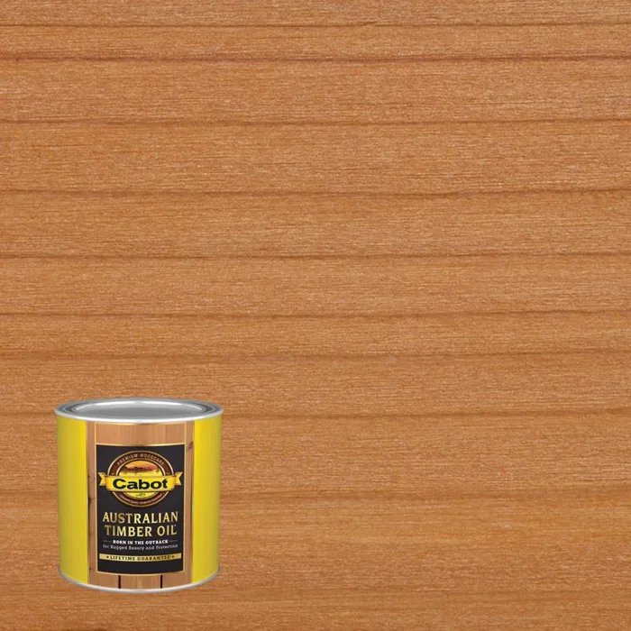 Cabot Transparent Honey Teak Australian Timber Oil 8 fl. oz. (Pack of 4)