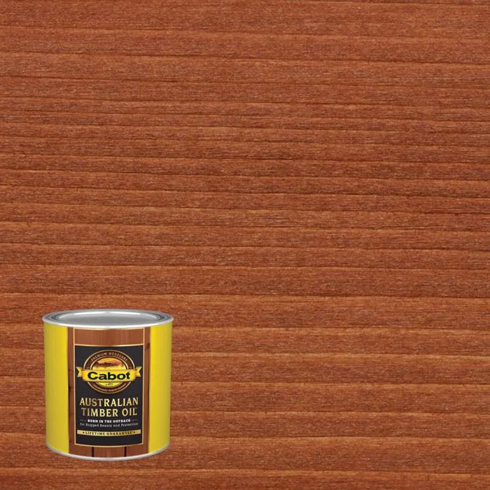 Cabot Transparent Jarrah Brown Australian Timber Oil 8 fl. oz. (Pack of 4)
