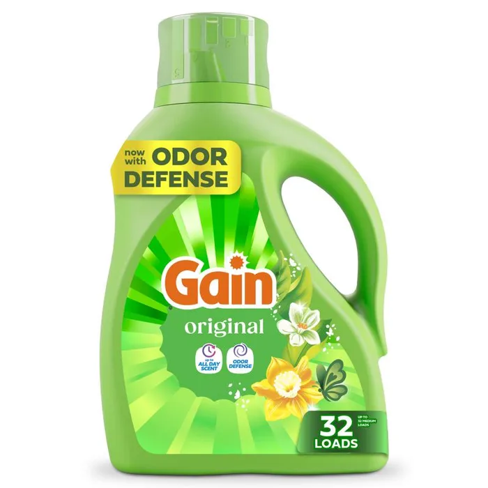 Gain Original Scent Detergent Liquid (Pack of 6)