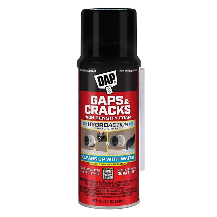 DAP Off White Polyurethane Foam Foam Foam Sealant 12 oz (Pack of 12)