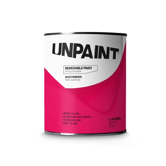 UNPAINT Matte Clear Wall Paint Interior 1 qt (Pack of 6)