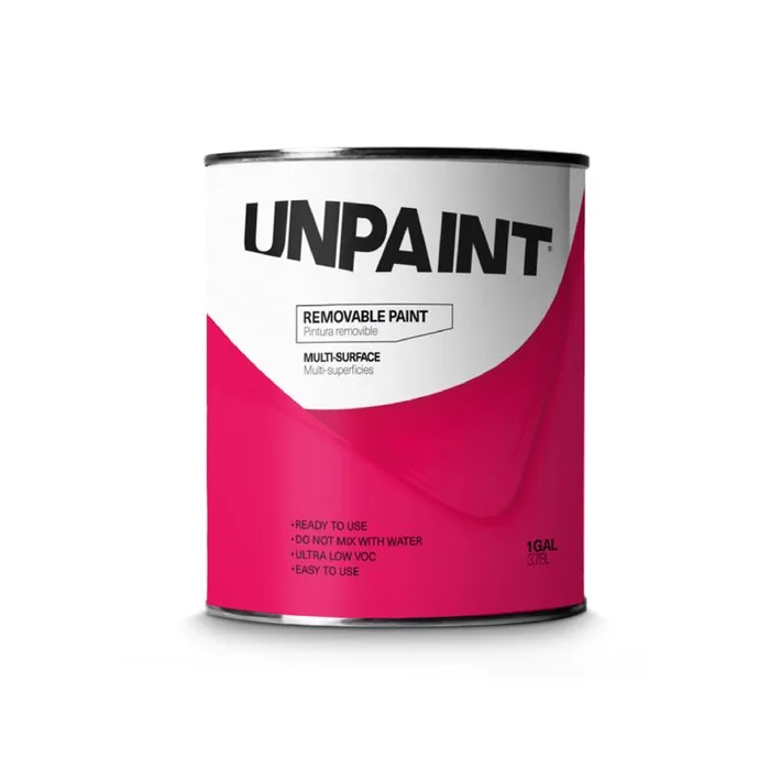 UNPAINT Matte Wall Paint Interior 1 gal (Pack of 4)
