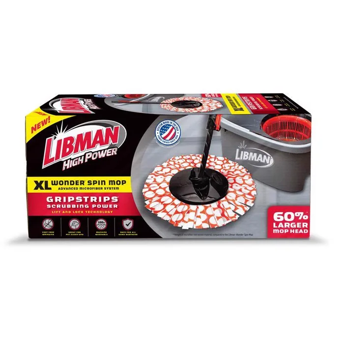Libman XL Wonder 15 in. W Microfiber Mop with Bucket