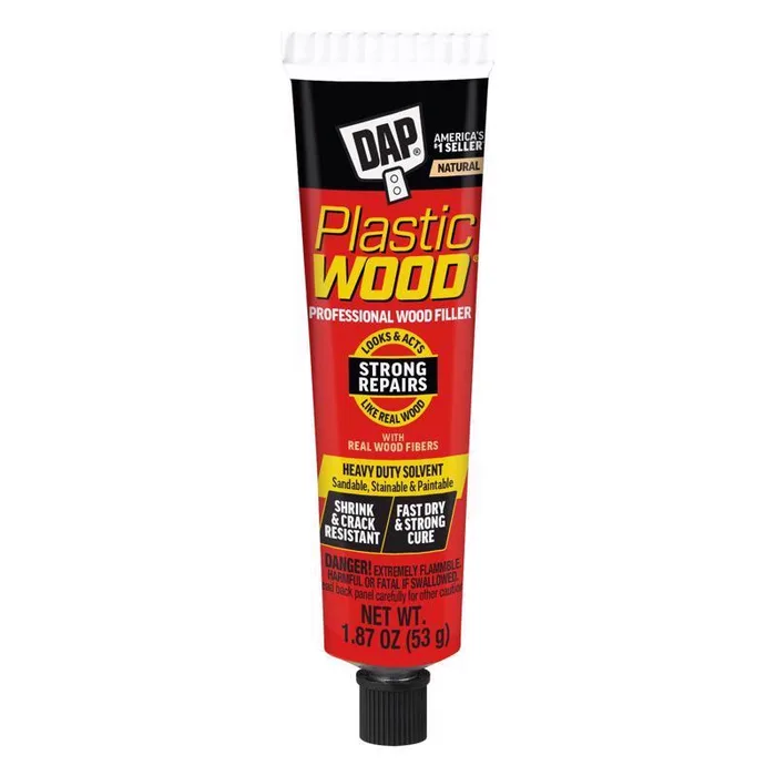 DAP Plastic Wood Natural Wood Filler 1.87 oz (Pack of 12)