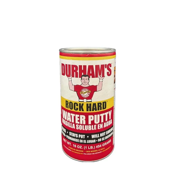 Durhams Natural Cream Water Putty 16 oz (Pack of 12)