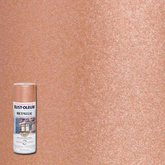 Rust-Oleum Stops Rust Metallic Copper Metallic Spray Paint 11 oz