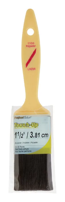 Linzer Project Select 1-1/2 in. Flat Touch-Up Paint Brush (Pack of 36)
