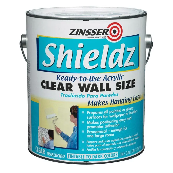 Zinsser Shieldz Clear Wall Size Clear Primer 1 gal (Pack of 4)