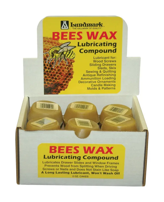 Lundmark Bees Wax Lubricating Compound 2 oz (Pack of 27)