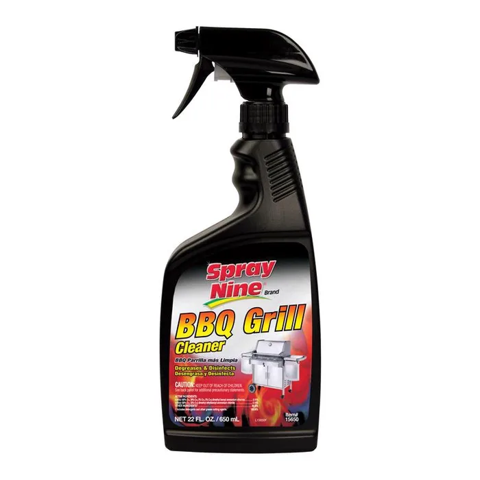 Spray Nine No Scent BBQ Grill Cleaner Liquid 22 oz (Pack of 6)