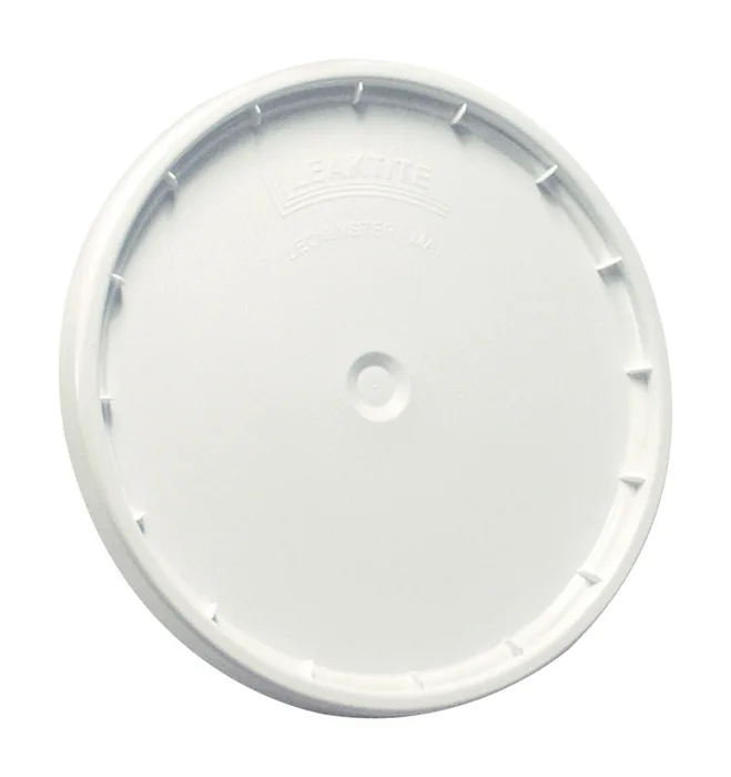 Leaktite White 5 gal Plastic Bucket Lid (Pack of 10)