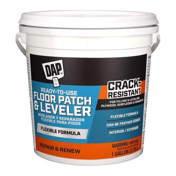 DAP Flexible Floor Ready to Use Gray Patch and Leveler 1 gal (Pack of 4)