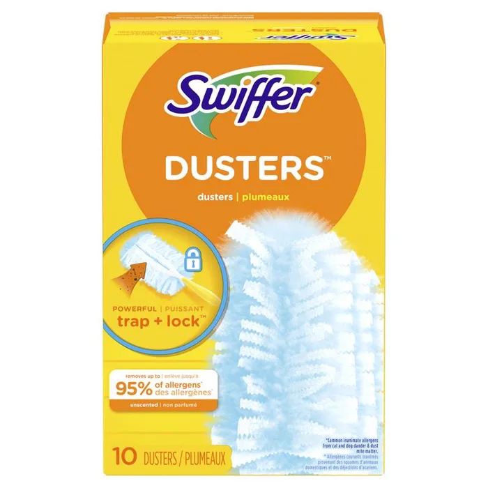 Swiffer Duster Microfiber Duster Refill 10 pk (Pack of 4)