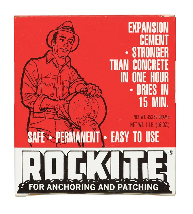 Rockite Anchoring Cement 1 lb Gray (Pack of 12)