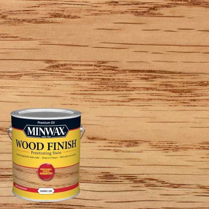 Minwax Wood Finish Semi-Transparent Cherry Oil-Based Penetrating Wood Stain 1 gal (Pack of 2)