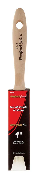 Linzer Project Select 1 in. Flat Paint Brush (Pack of 12)