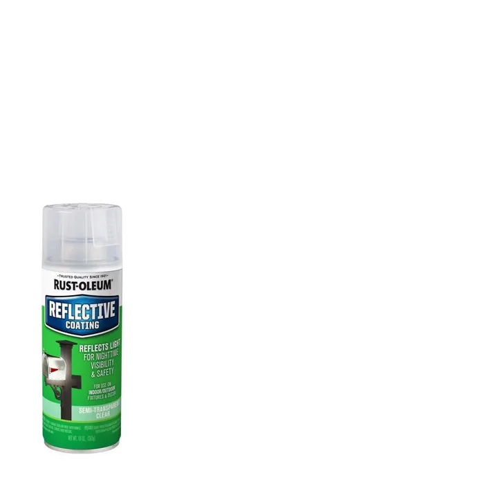 Rust-Oleum Specialty Semi-Transparent Clear Reflective Finish Spray 10 oz