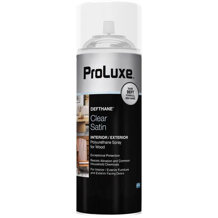 Deft Satin Clear Oil-Based Polyurethane Spray 11.5 oz (Pack of 6)