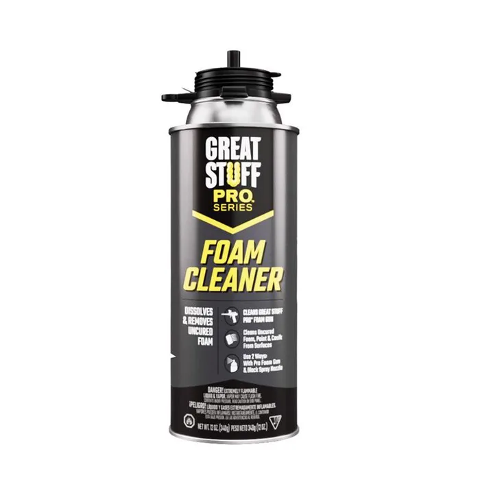 Great Stuff Foam Gun Tool Cleaner 12 oz Foam (Pack of 12)