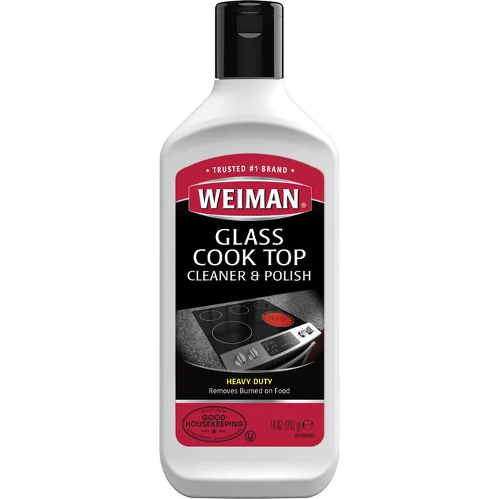 Weiman Apple Scent Glass Cooktop Cleaner 10 oz Cream (Pack of 6)