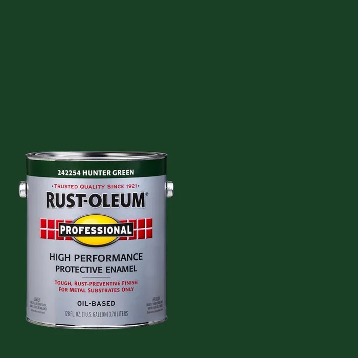 Rust-Oleum Professional Indoor and Outdoor Gloss Hunter Green Protective Enamel 1 gal (Pack of 2)